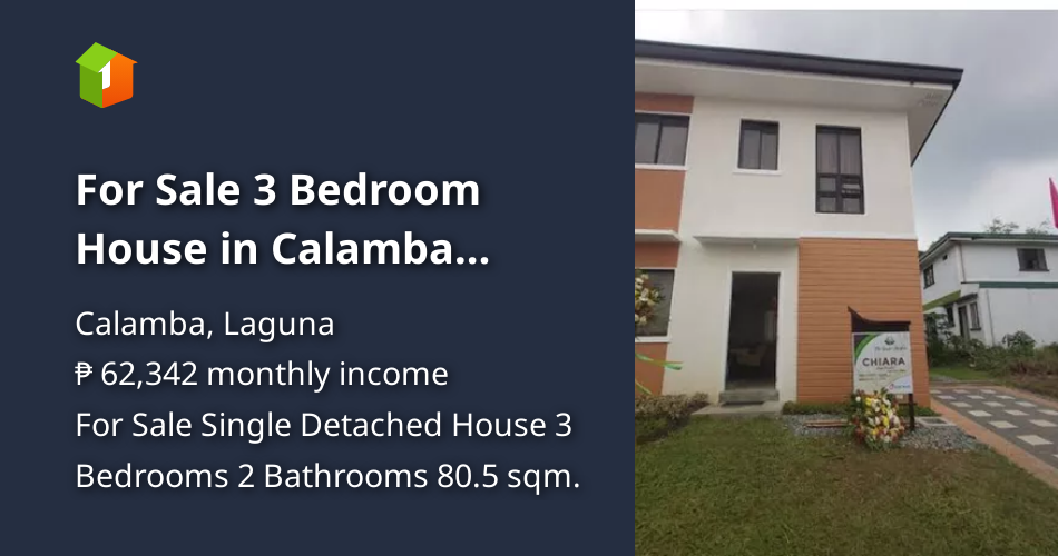 For Sale 3 Bedroom House in Calamba Laguna [Houses and Lots 🏘️] (May