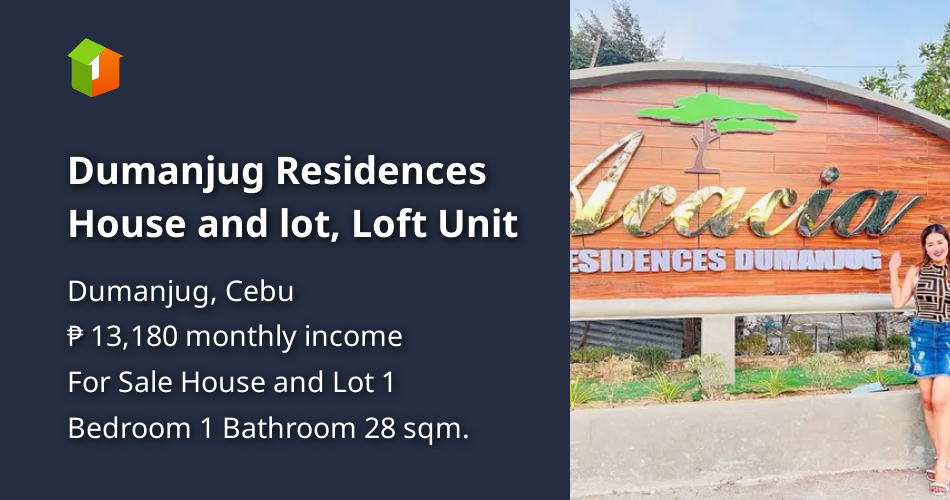Dumanjug Residences House and lot, Loft Unit [House and Lot 🏘️] (May