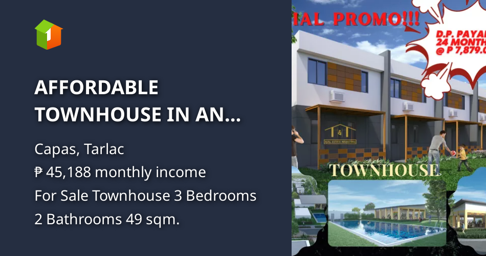 AFFORDABLE TOWNHOUSE IN AN EXCLUSIVE SUBDIVISION IN CAPAS TARLAC [House