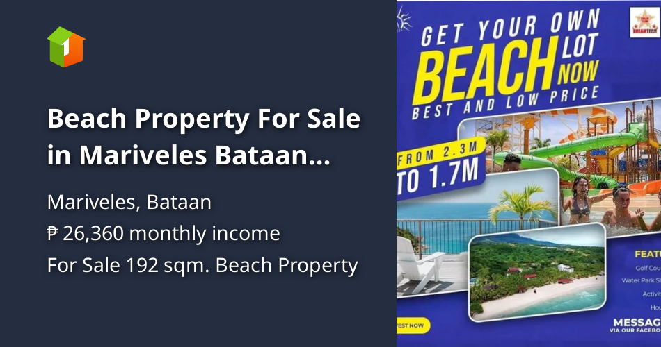 Beach Property For Sale in Mariveles Bataan Philippines [Beach Property 🏖️] (August 2024) in