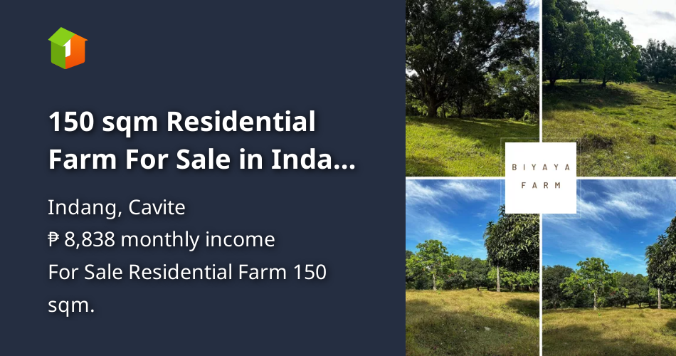 150 sqm Residential Farm For Sale in Indang Cavite [Lot 🚜] (March 2023