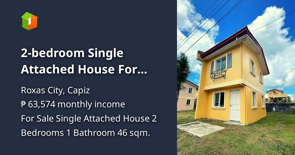 2bedroom Single Attached House For Sale in Roxas City Capiz [House and