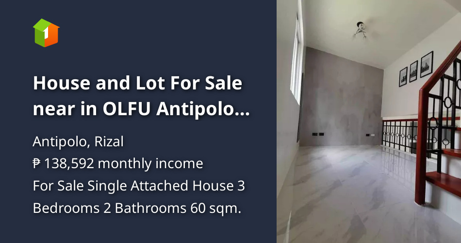 House and Lot For Sale near in OLFU Antipolo, Rizal [House and Lot 🏘️