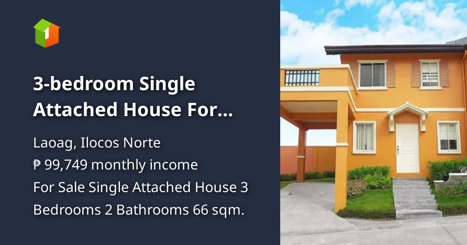 3bedroom Single Attached House For Sale in Laoag Ilocos Norte [House