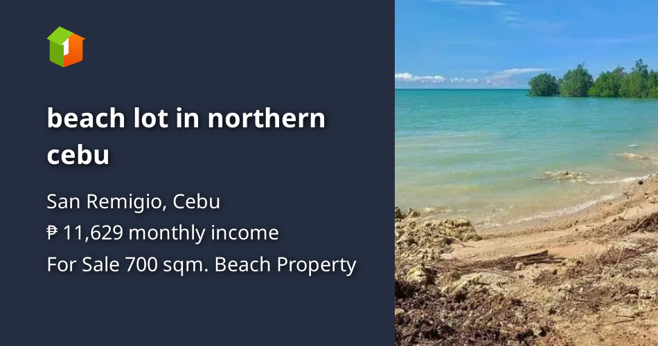 Beach lot in northern cebu [Beach Properties 🏖️] (June 2023) in San