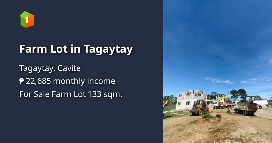 Farm Lot in Tagaytay [Lot 🚜] (February 2024) in Tagaytay, Cavite for sale