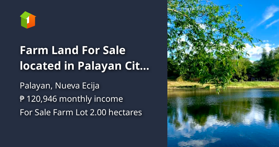 Farm Land For Sale located in Palayan City Nueva Ecija [Lot 🚜] (March