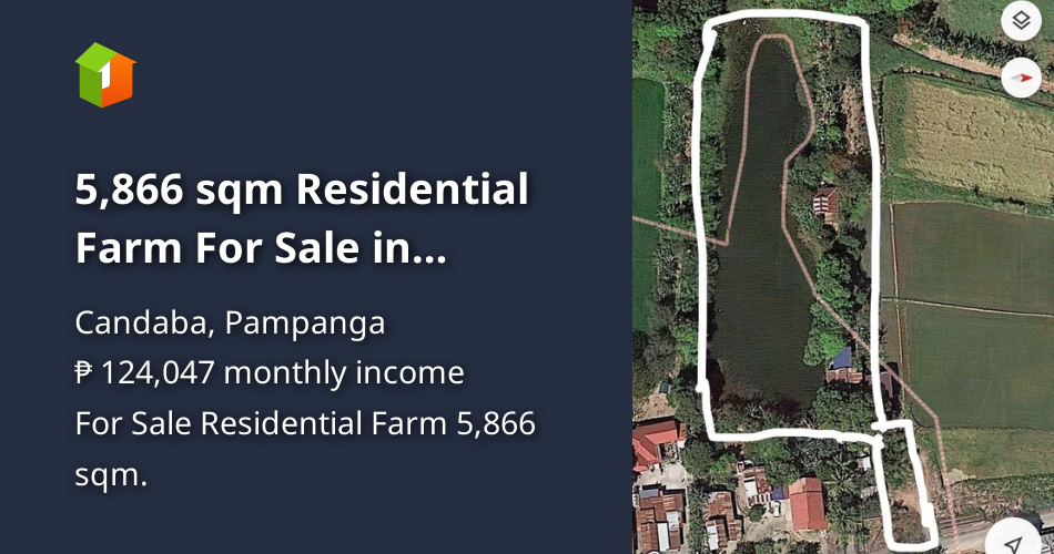 5,866 sqm Residential Farm For Sale in Candaba Pampanga [Lot 🚜] (April