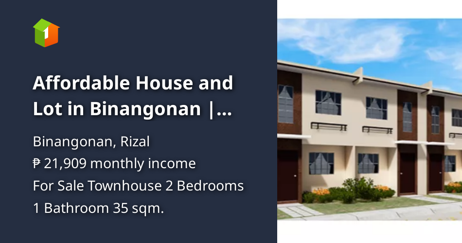 Affordable House and Lot in Binangonan Lumina Binangonan [House and