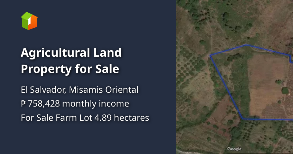 Agricultural Land Property for Sale [Lot 🚜] (July 2023) in El Salvador