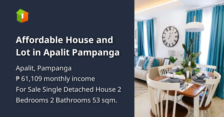 Affordable House and Lot in Apalit Pampanga [House and Lot 🏘️] (July 2021) in Apalit, Pampanga