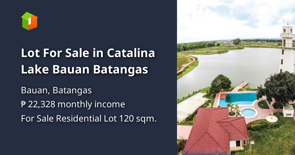 Lot For Sale in Catalina Lake Bauan Batangas [Lot 🚜] (July 2024) in