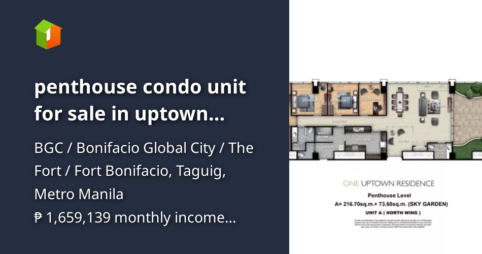 Penthouses for sale in Singapore | Boulevard luxury property - Unique Penthouse Condo Units