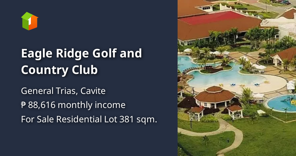 Eagle Ridge Golf and Country Club [Lot 🚜] (March 2024) in General Trias