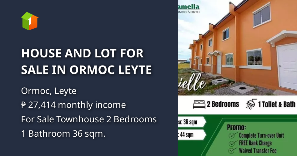 HOUSE AND LOT FOR SALE IN ORMOC LEYTE [House and Lot 🏘️] (January 2023