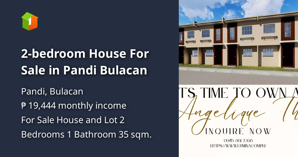 2bedroom House For Sale in Pandi Bulacan [House and Lot 🏘️] (May 2023) in Pandi, Bulacan for sale
