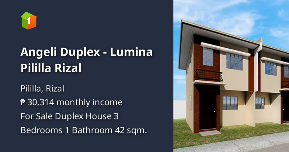 Angeli Duplex Lumina Pililla Rizal [House and Lot 🏘️] (May 2023) in