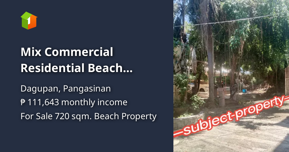 Mix Commercial Residential Beach Property [Beach Property 🏖️] (May 2023