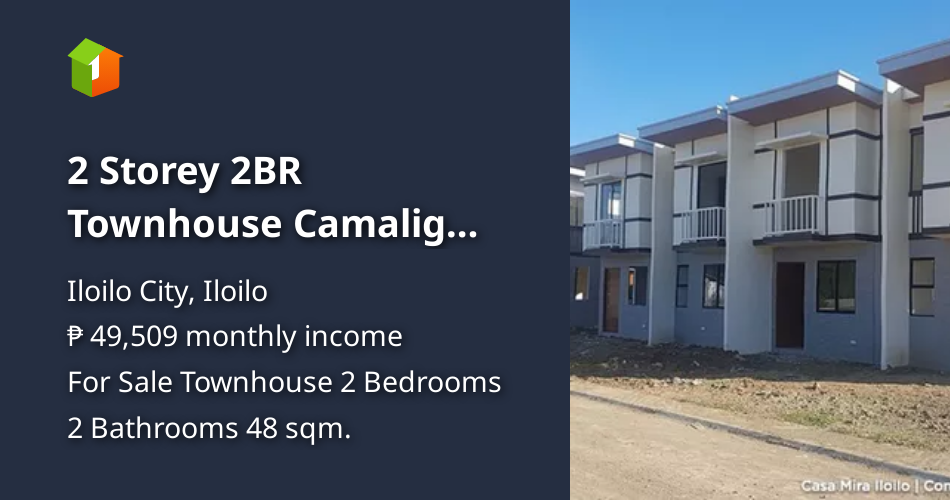 2 Storey 2BR Townhouse Camalig Jaro Iloilo City back Ceres Terminal [House and Lot 🏘️] (July