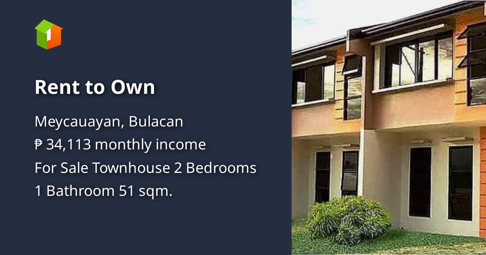 Rent to Own [House and Lot 🏘️] (April 2022) in Meycauayan, Bulacan for sale