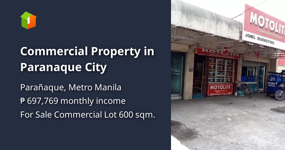 Commercial Property in Paranaque City [Lot 🚜] (February 2022) in Parañaque, Metro Manila for