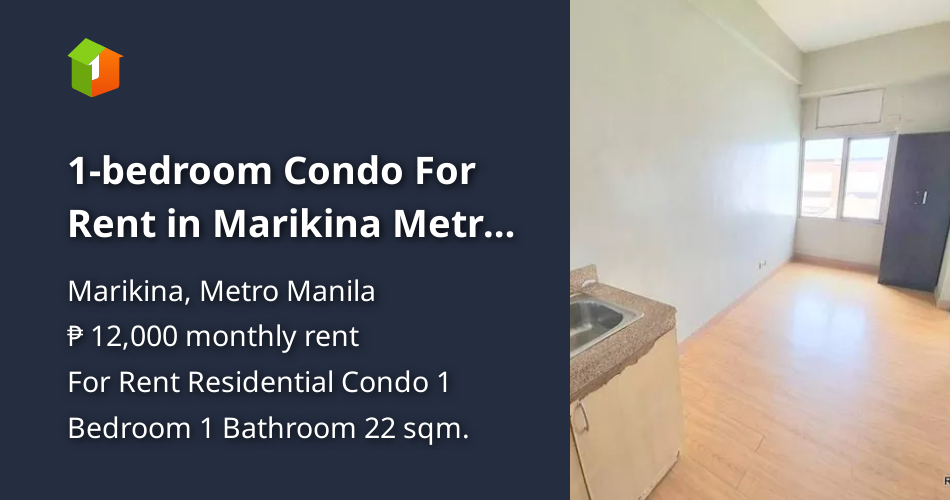 1bedroom Condo For Rent in Marikina Metro Manila Cordova Marquinton [Condo 🏙️] (July 2024) in