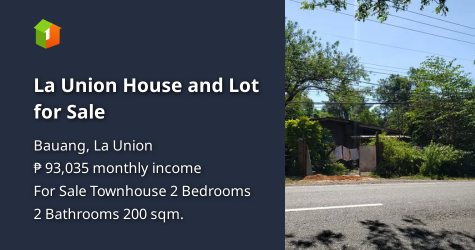 La Union House and Lot for Sale [House and Lot 🏘️] (October 2021) in