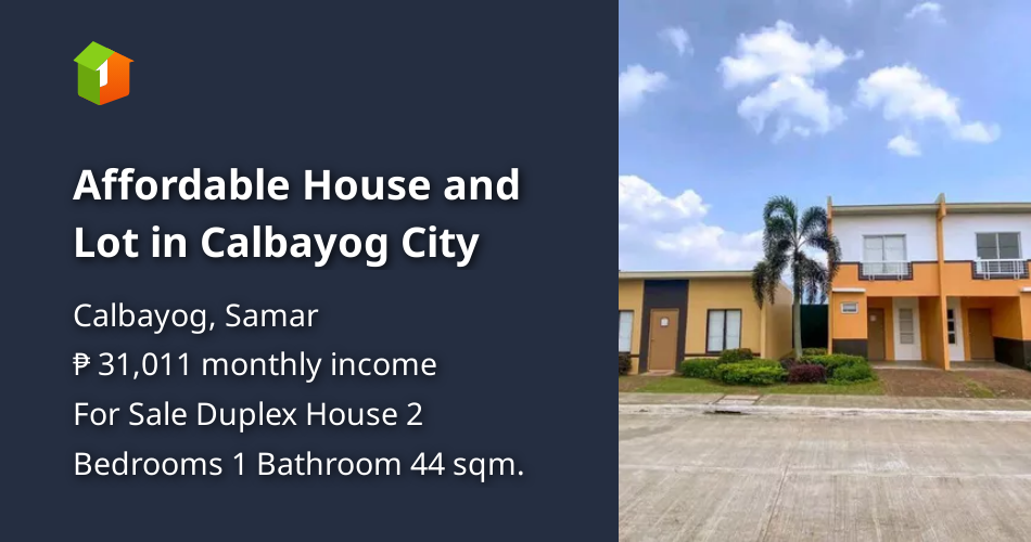 Affordable House and Lot in Calbayog City [House and Lot 🏘️] (December