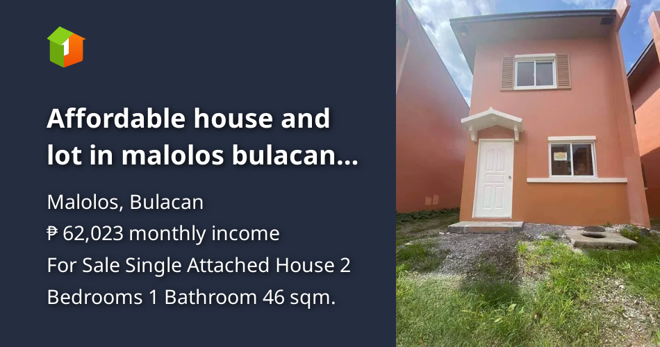Affordable house and lot in malolos bulacan near major stablishment