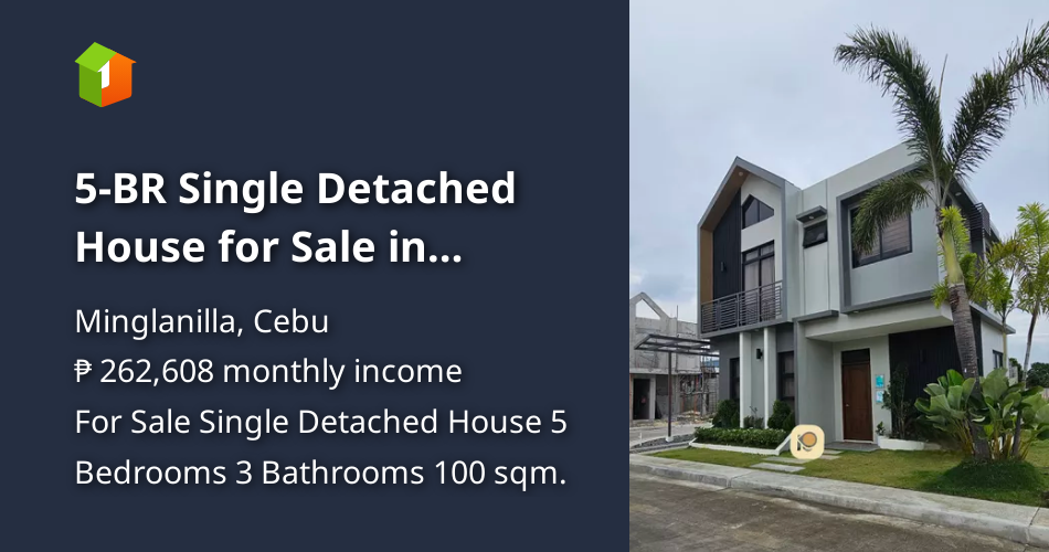 5-BR Single Detached House for Sale in Minglanilla Cebu [Houses and ...