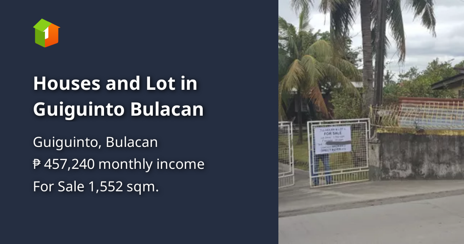 Houses and Lot in Guiguinto Bulacan [House and Lot 🏘️] (July 2021) in