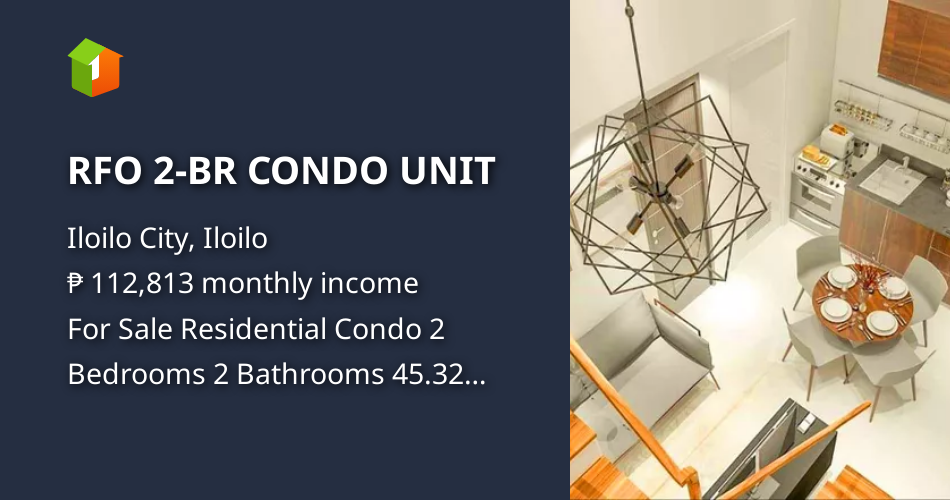 RFO 2BR CONDO UNIT [Condo 🏙️] (September 2024) in Iloilo City, Iloilo