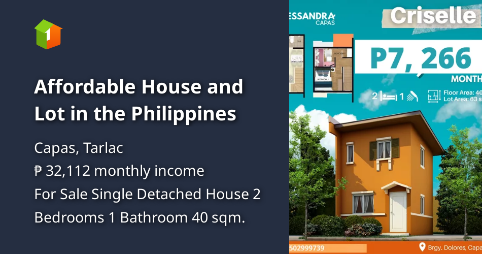 Affordable House and Lot in the Philippines [Houses and Lots 🏘️