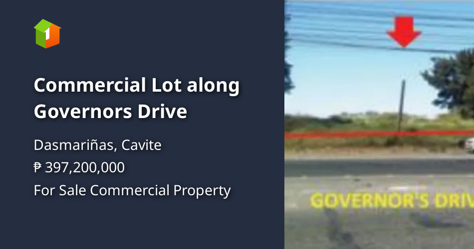 Commercial Lot along Governors Drive Property 🏭] (April