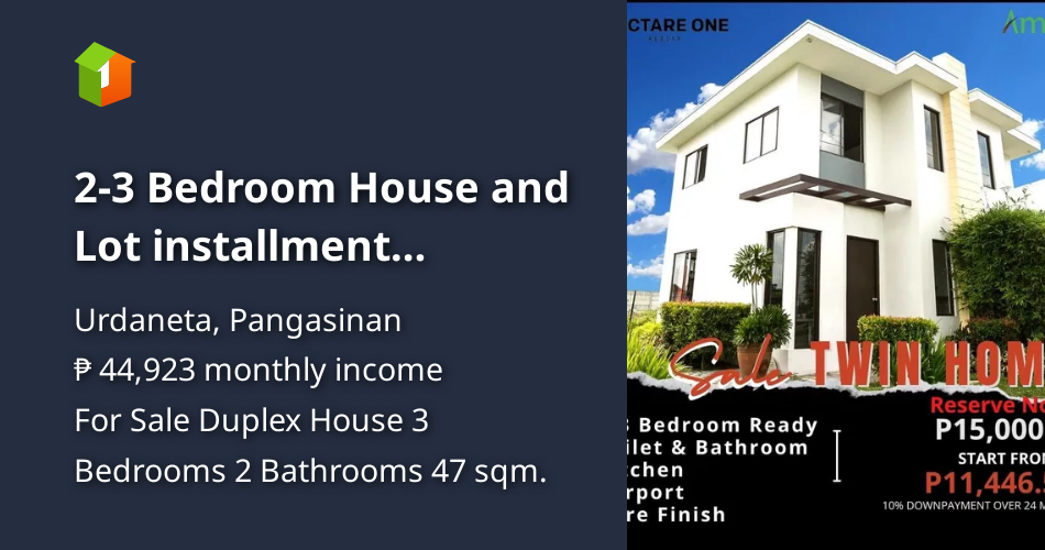 23 Bedroom House and Lot installment City Pangasinan [House