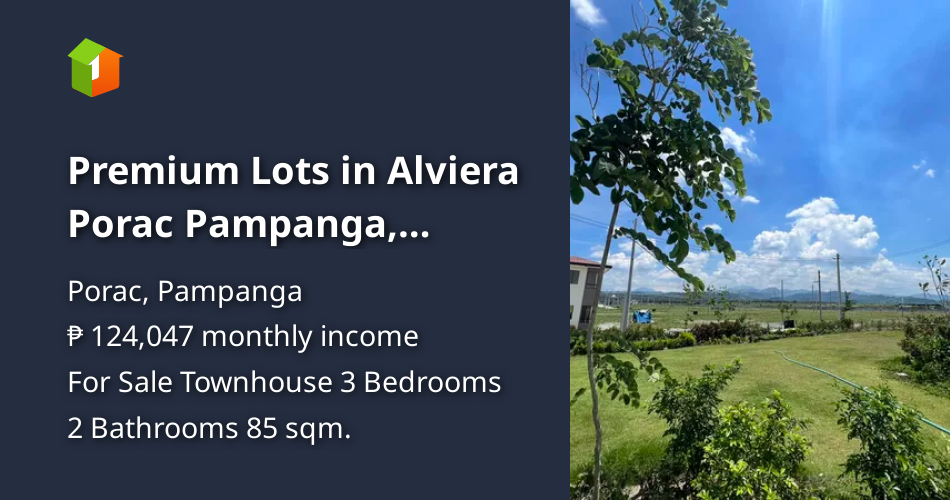 Premium Lots in Alviera Porac Pampanga, preselling Ayala Land property