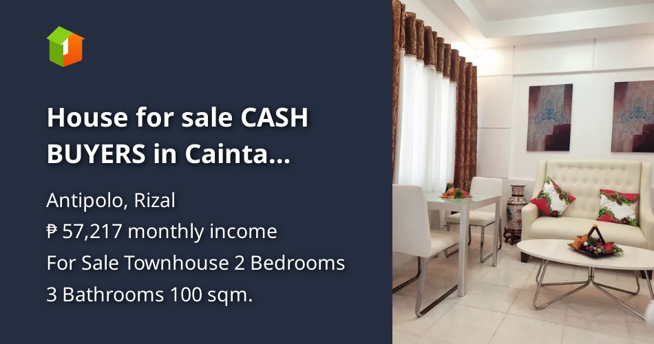House for sale CASH BUYERS in Cainta Antipolo Country Homes RUSH SALE