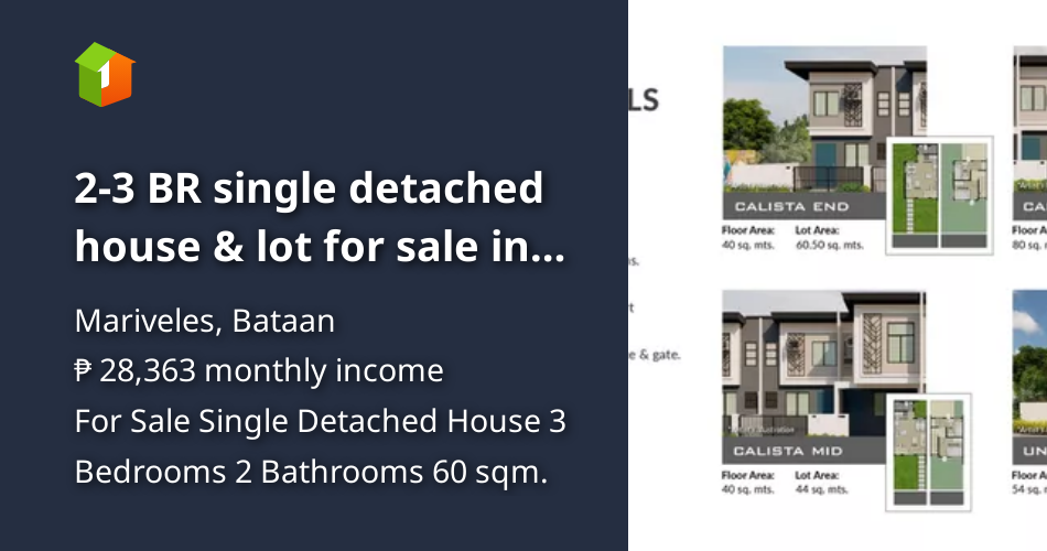 23 BR single detached house & lot for sale in Bataan near Vista Mall