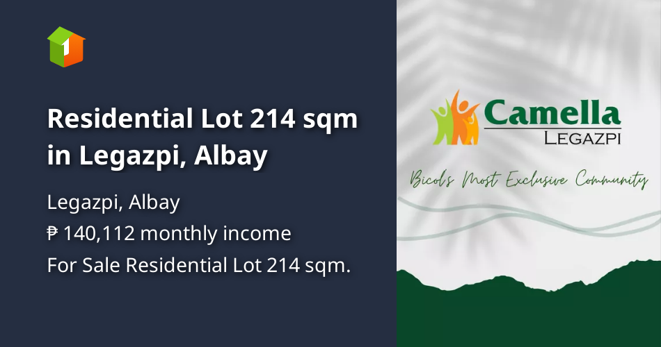Residential Lot 214 sqm in Legazpi, Albay [Lot 🚜] (April 2024) in