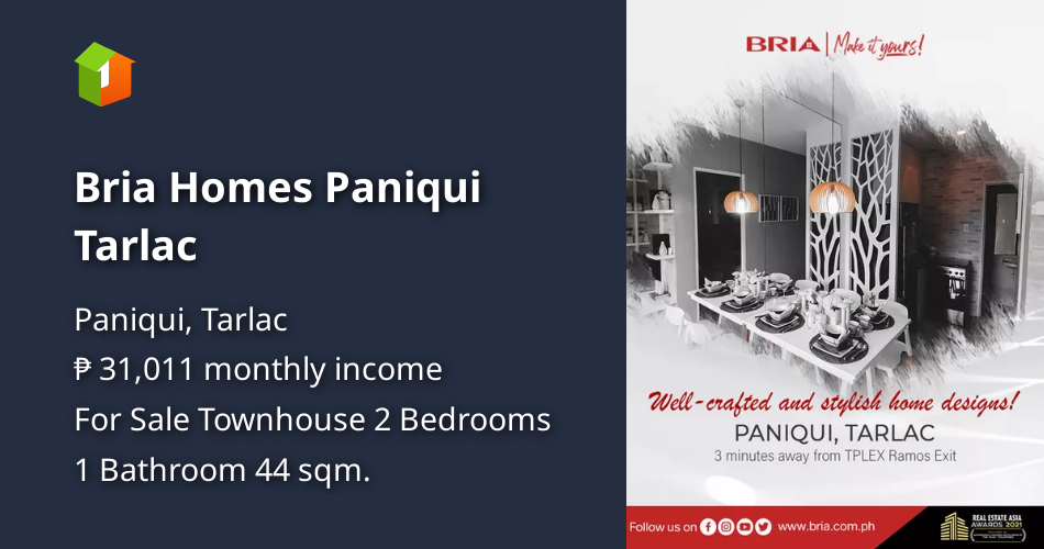 Bria Homes Paniqui Tarlac [House and Lot 🏘️] (January 2024) in Paniqui