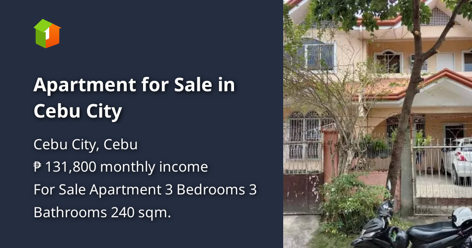 Apartment for Sale in Cebu City [Condo 🏙️] (December 2022) in Cebu City