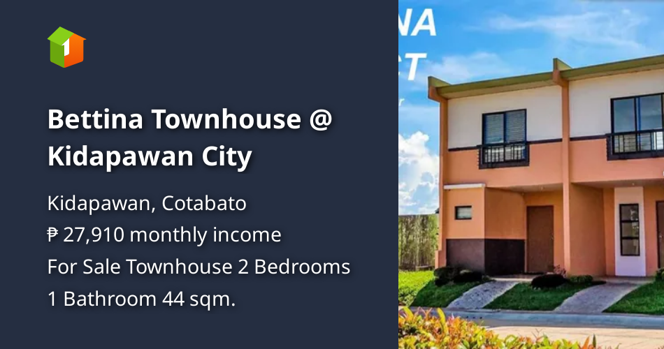 Bettina Townhouse Kidapawan City [House and Lot 🏘️] (November 2023