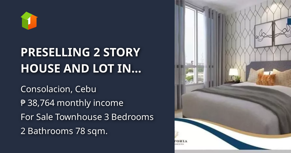 PRESELLING 2 STORY HOUSE AND LOT IN SACSAC CONSOLACION CEBU [House and