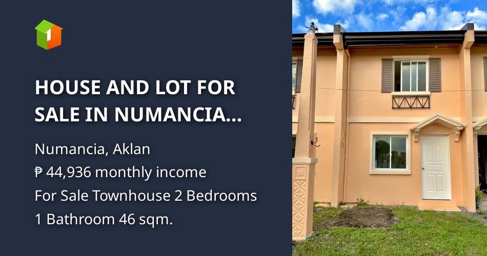 HOUSE AND LOT FOR SALE IN NUMANCIA AKLAN NEAR BORACAY [House and Lot 🏘️