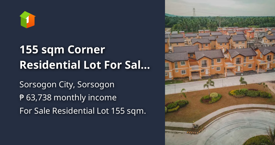 155 sqm Corner Residential Lot For Sale in Sorsogon City Sorsogon [Lot