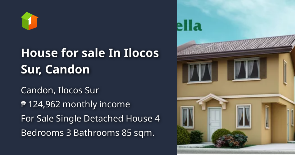 House for sale In Ilocos Sur, Candon [House and Lot 🏘️] (April 2024) in
