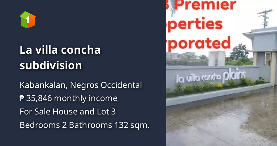 La villa concha subdivision [House and Lot 🏘️] (March 2024) in Kabankalan, Negros Occidental for