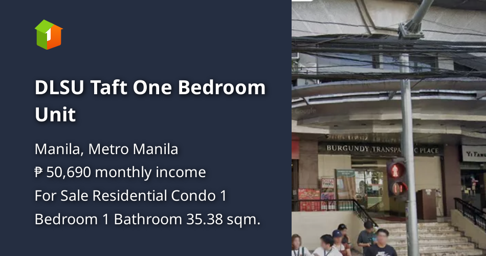 DLSU Taft One Bedroom Unit [Condos 🏙️] (January 2025) in Manila, Metro ...