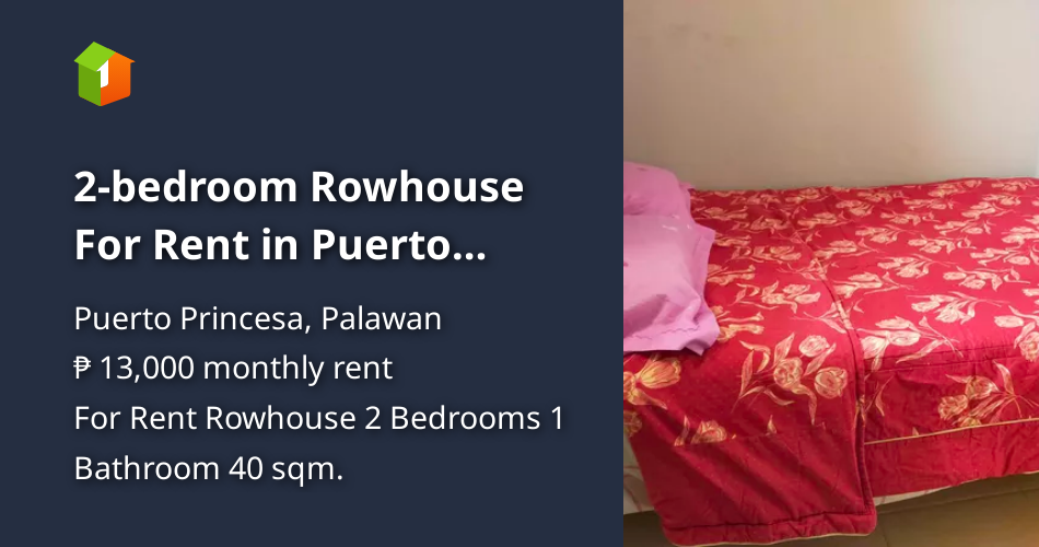 2bedroom Rowhouse For Rent in Puerto Princesa Palawan [House and Lot 🏘