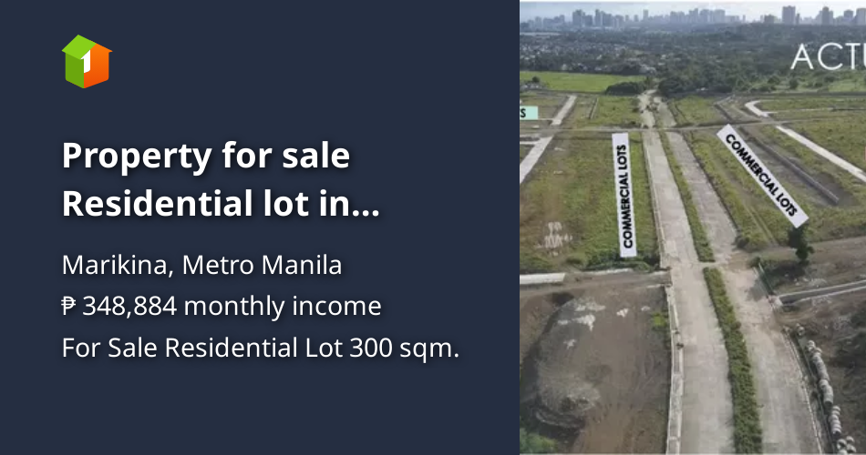 Property for sale Residential lot in Markina City Acropolis Loyola [Lot